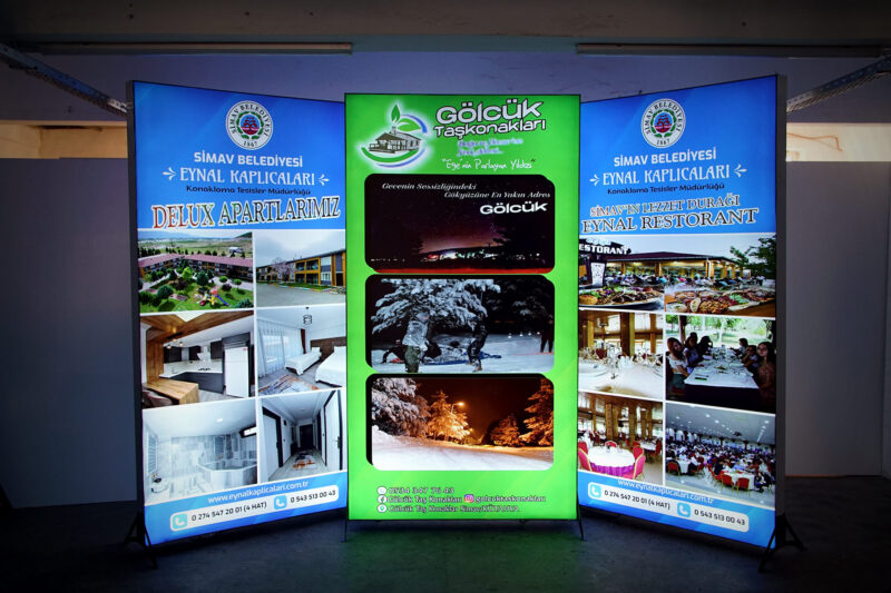 Lightbox ışıklı  150x250cm - Görsel 4