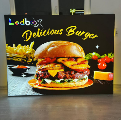Lightbox ışıklı  150x250cm